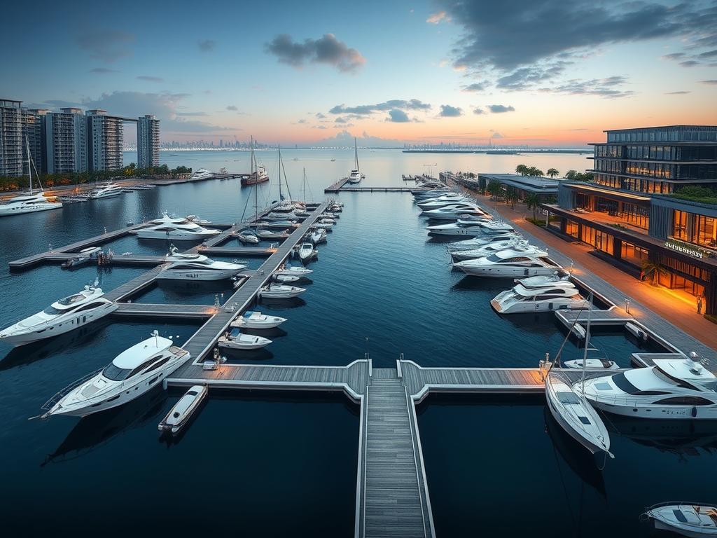 Bến du thuyền cao cấp tại Vinhomes Vũ Yên Hải Phòng