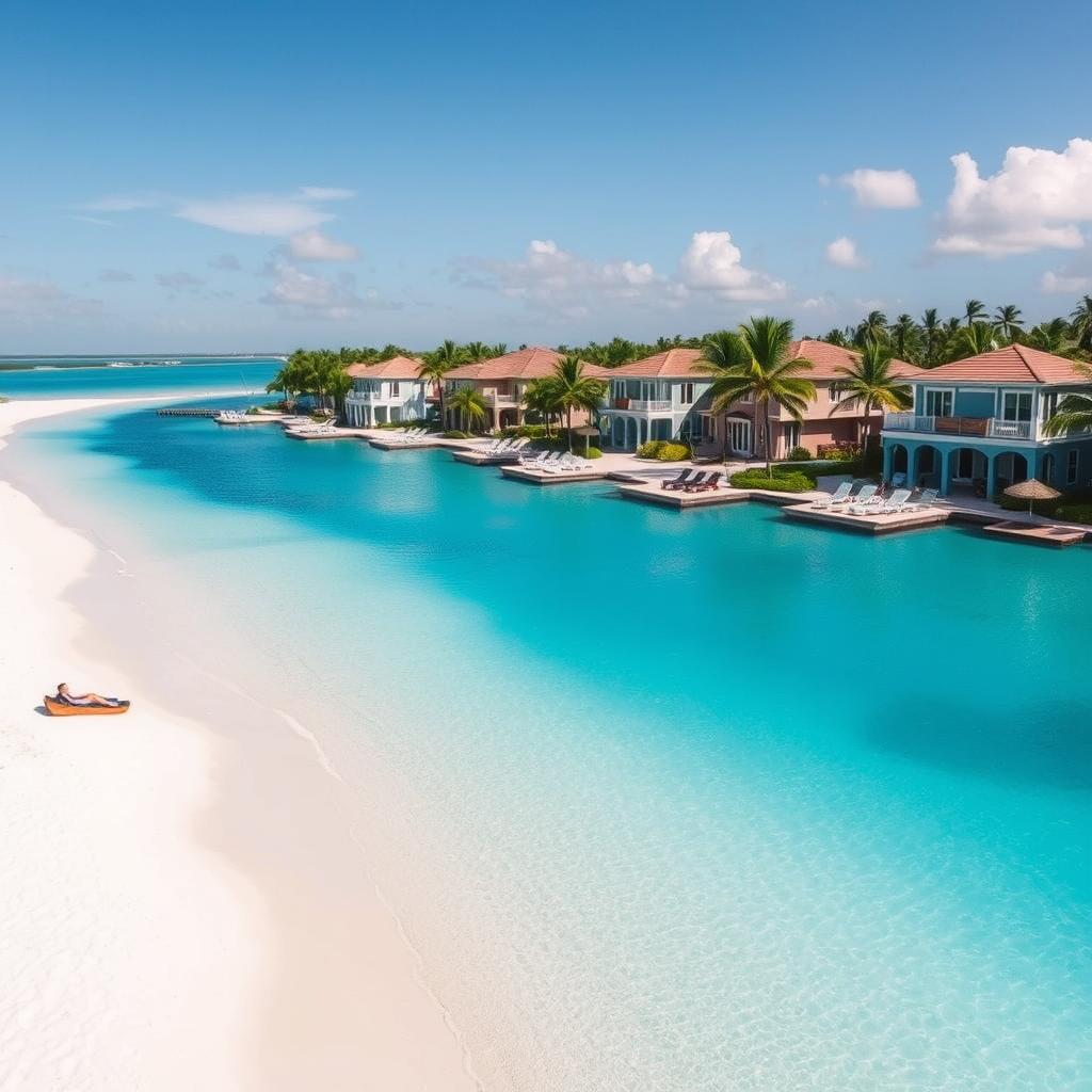 Biển hồ nước mặn tại Phân khu Quý Tộc