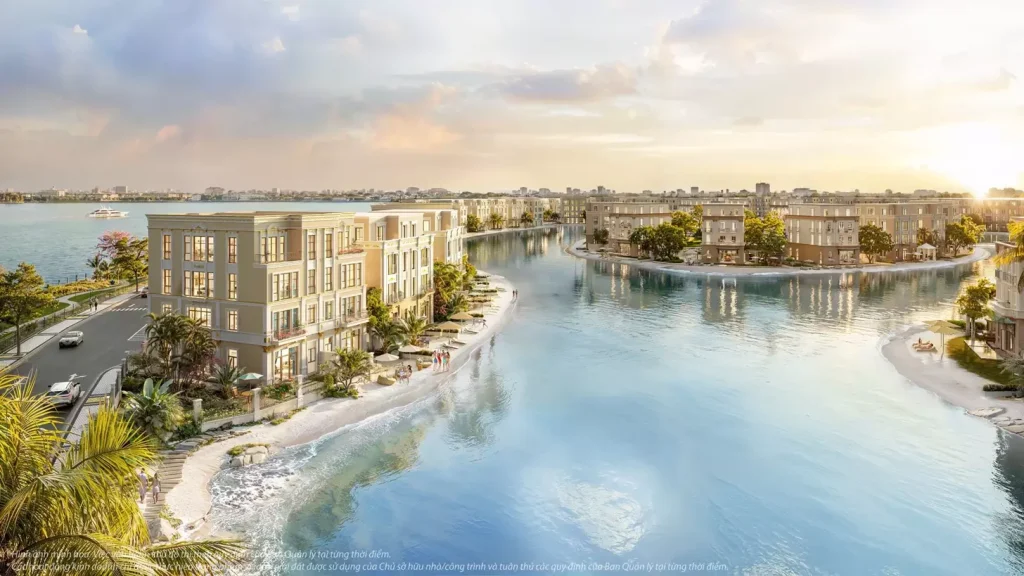 Biệt thự đơn lập dát vàng 18k tại Phân khu Hoàng Gia