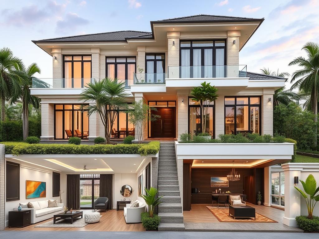 Biệt thự mẫu tại Vinhomes Vũ Yên Hải Phòng phân khu