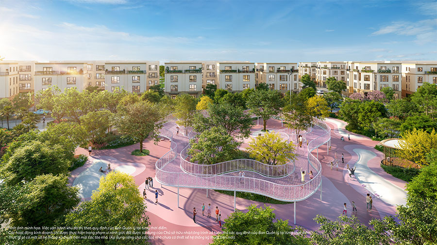 Công viên Central Forest tại Vinhomes Golden City Dương Kinh