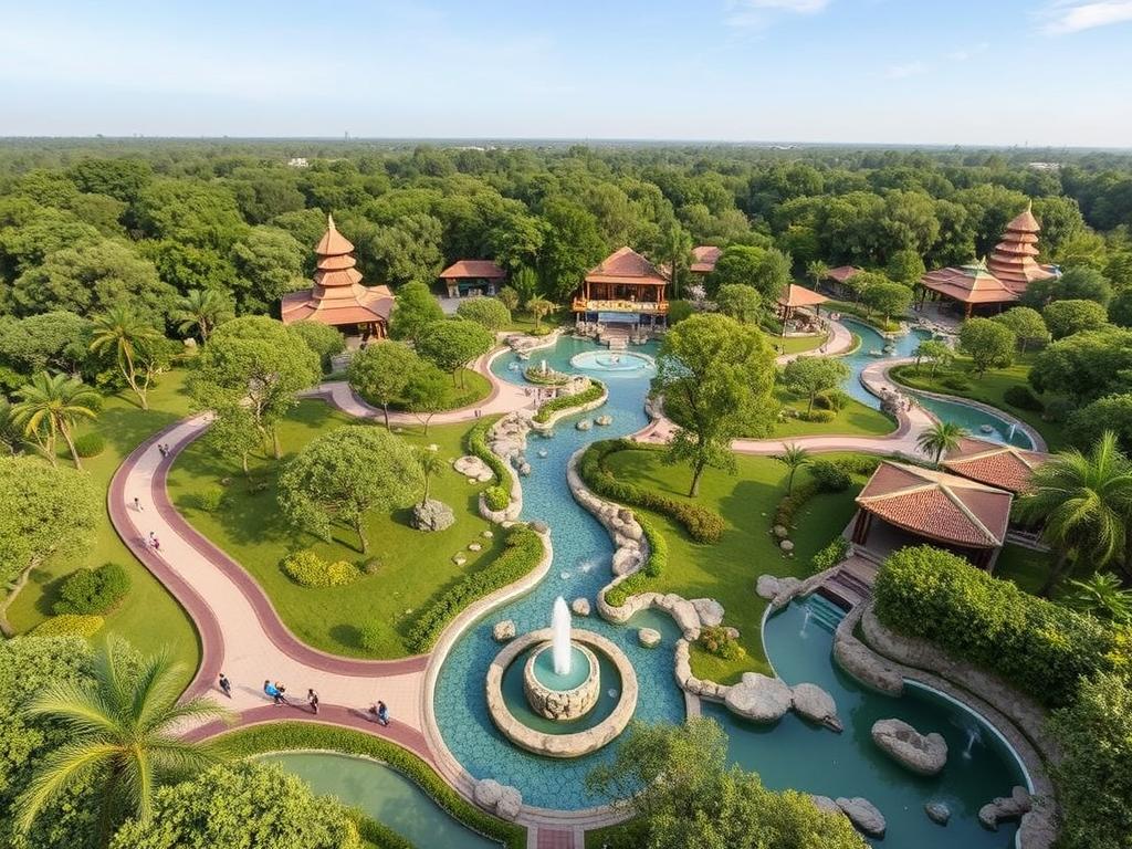 Công viên chủ đề tại Vinhomes Golden City Dương Kinh