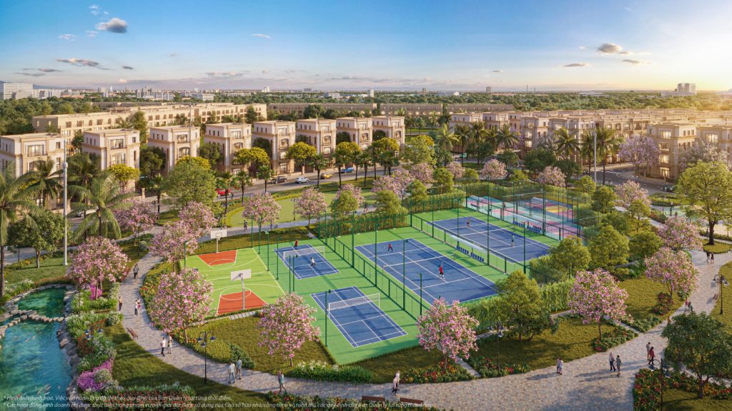 Công viên thể thao Colorful Sportia tại phân khu Mặt Trời