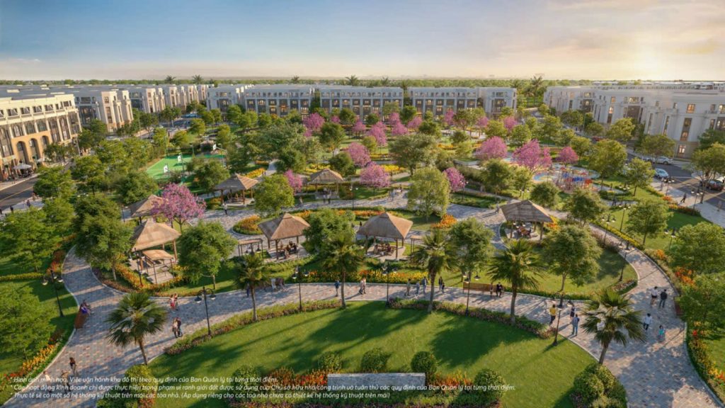 Công viên thể thao Sportia Forest tại Vinhomes Golden City Dương Kinh