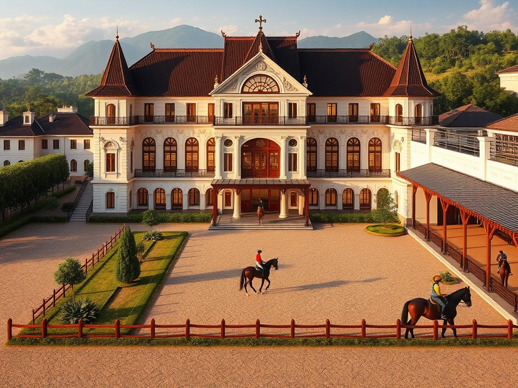 Học viện cưỡi ngựa Hoàng Gia tại Vinhomes Vũ Yên Hải Phòng