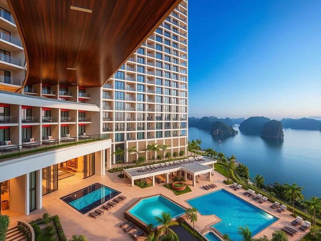 Khách sạn và condotel tại Vinhomes Hạ Long Xanh