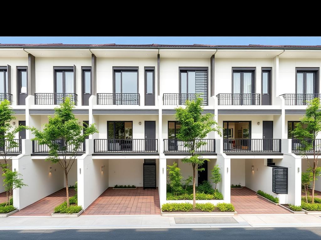 Nhà liền kề tại Vinhomes Hạ Long Xanh