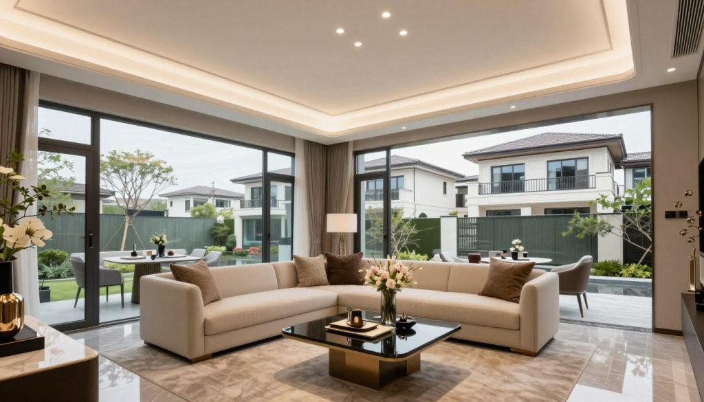 Nhà mẫu phân khu Golf Land Vinhomes Vũ Yên