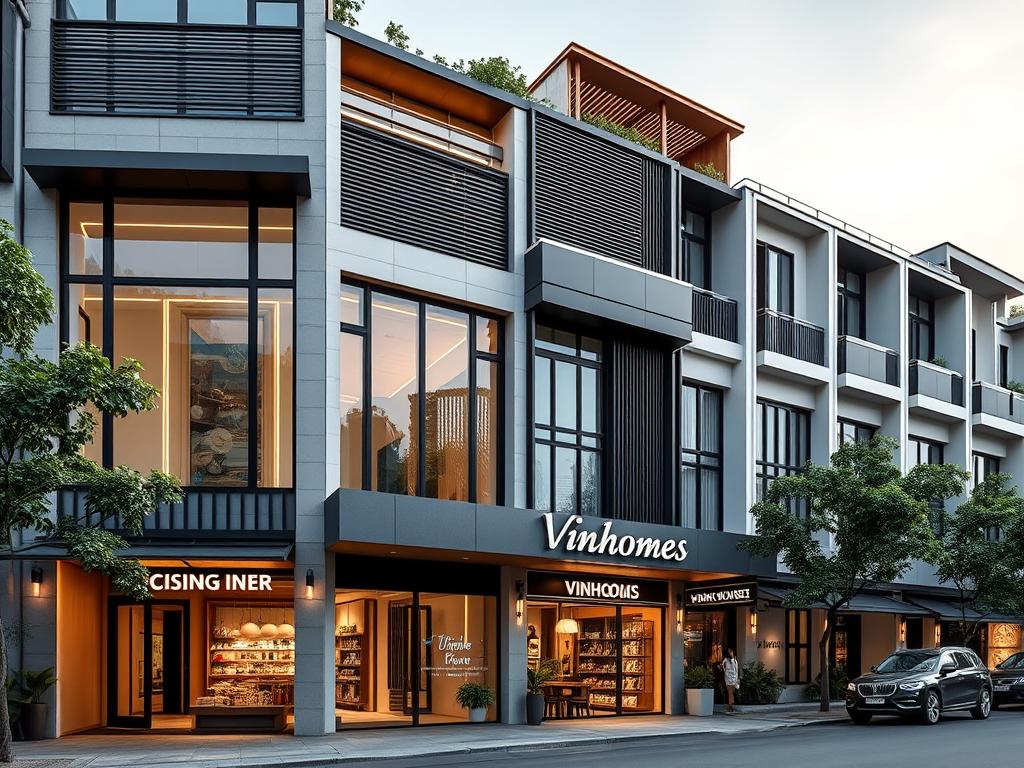 Nhà phố thương mại Shophouse tại Vinhomes Hạ Long Xanh