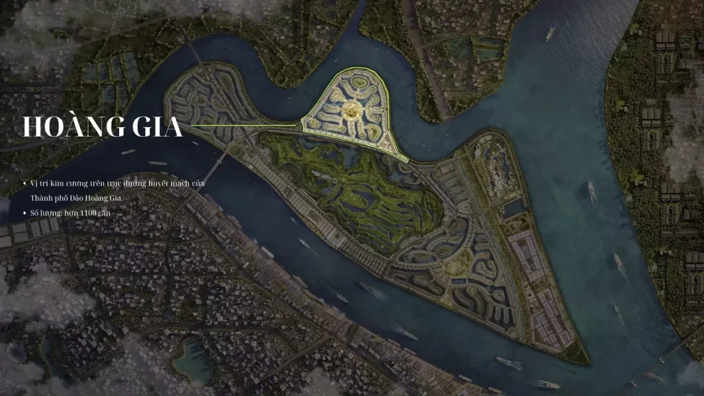 Phân khu Hoàng Gia Vinhomes Vũ Yên Hải Phòng phân khu