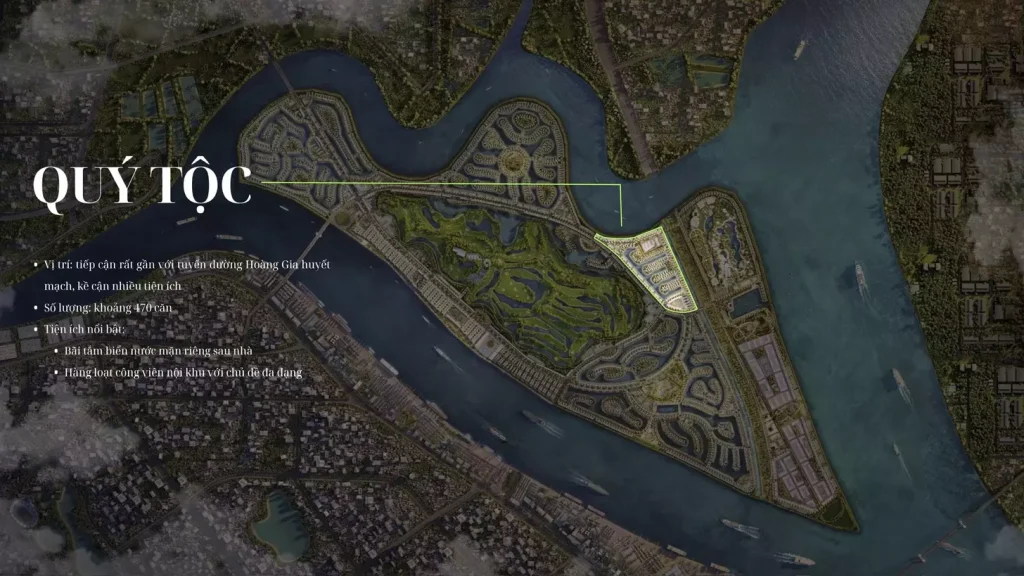 Phân khu Quý Tộc tại Vinhomes Vũ Yên Hải Phòng