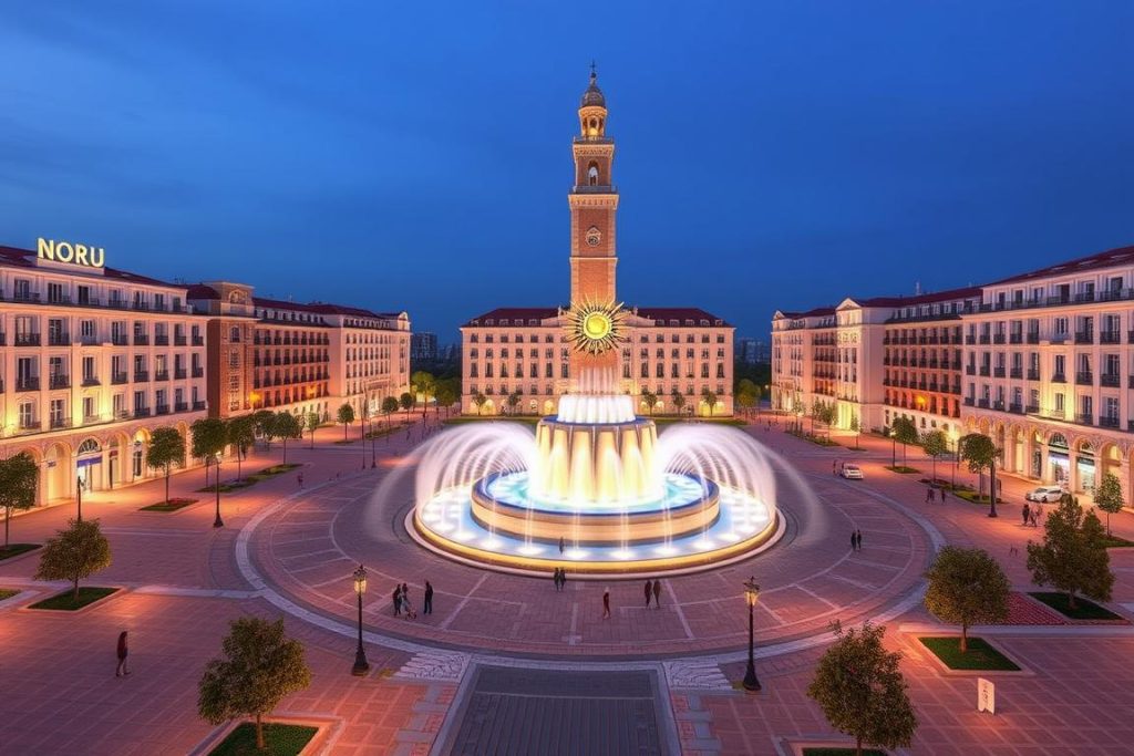 Quảng trường Châu Âu tại Vinhomes Vũ Yên Hải Phòng