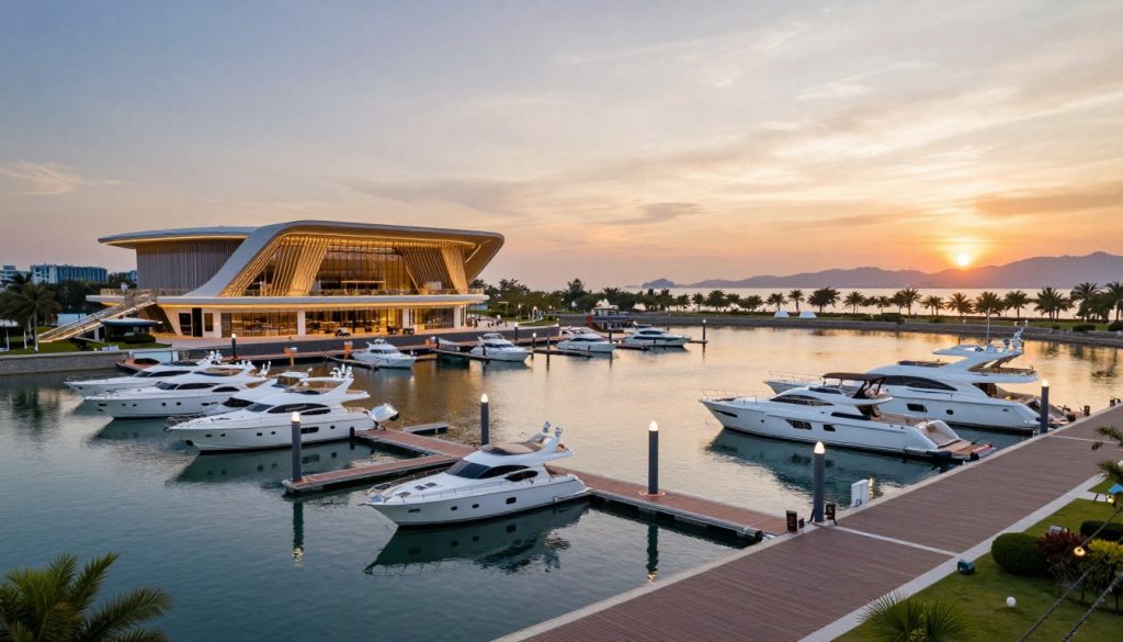 Bến du thuyền Royal Marina tại Vinhomes Vũ Yên Hải Phòng với sức chứa 200 du thuyền