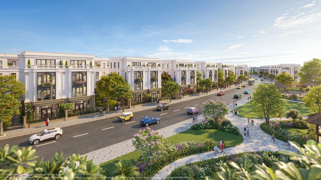 Biệt thự song lập tại Vinhomes Vũ Yên Hải Phòng với thiết kế hài hòa và đồng bộ