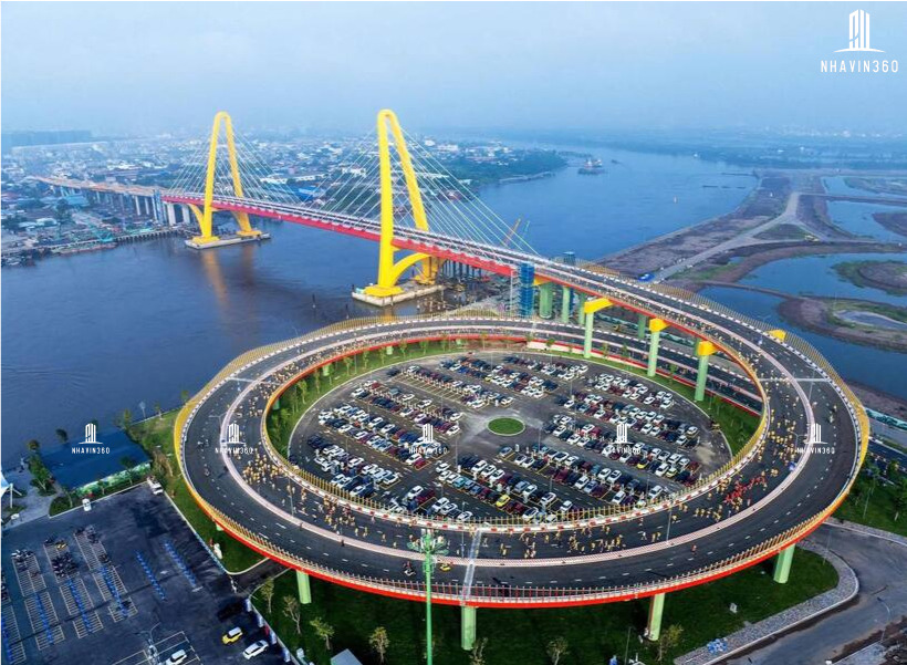 Cầu Hoàng Gia kết nối đảo Vũ Yên với trung tâm Hải Phòng