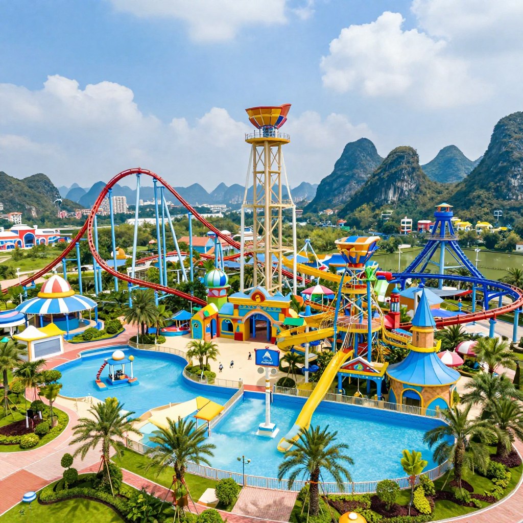 Khu Vui chơi Giải trí VinWonders tại Vinhomes Hạ Long Xanh