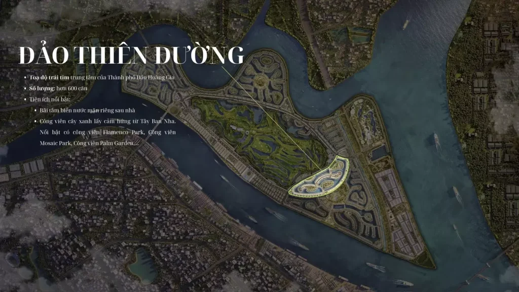 Phân khu Đảo Thiên Đường (Isla Bella) tại Vinhomes Vũ Yên Hải Phòng với kiến trúc Địa Trung Hải