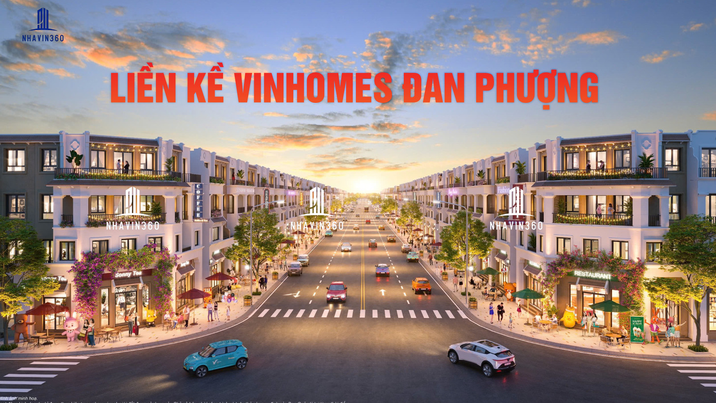 Phối cảnh nhà liền kề và shophouse tại Vinhomes Đan Phượng Phối cảnh nhà liền kề và shophouse tại Vinhomes Đan Phượng