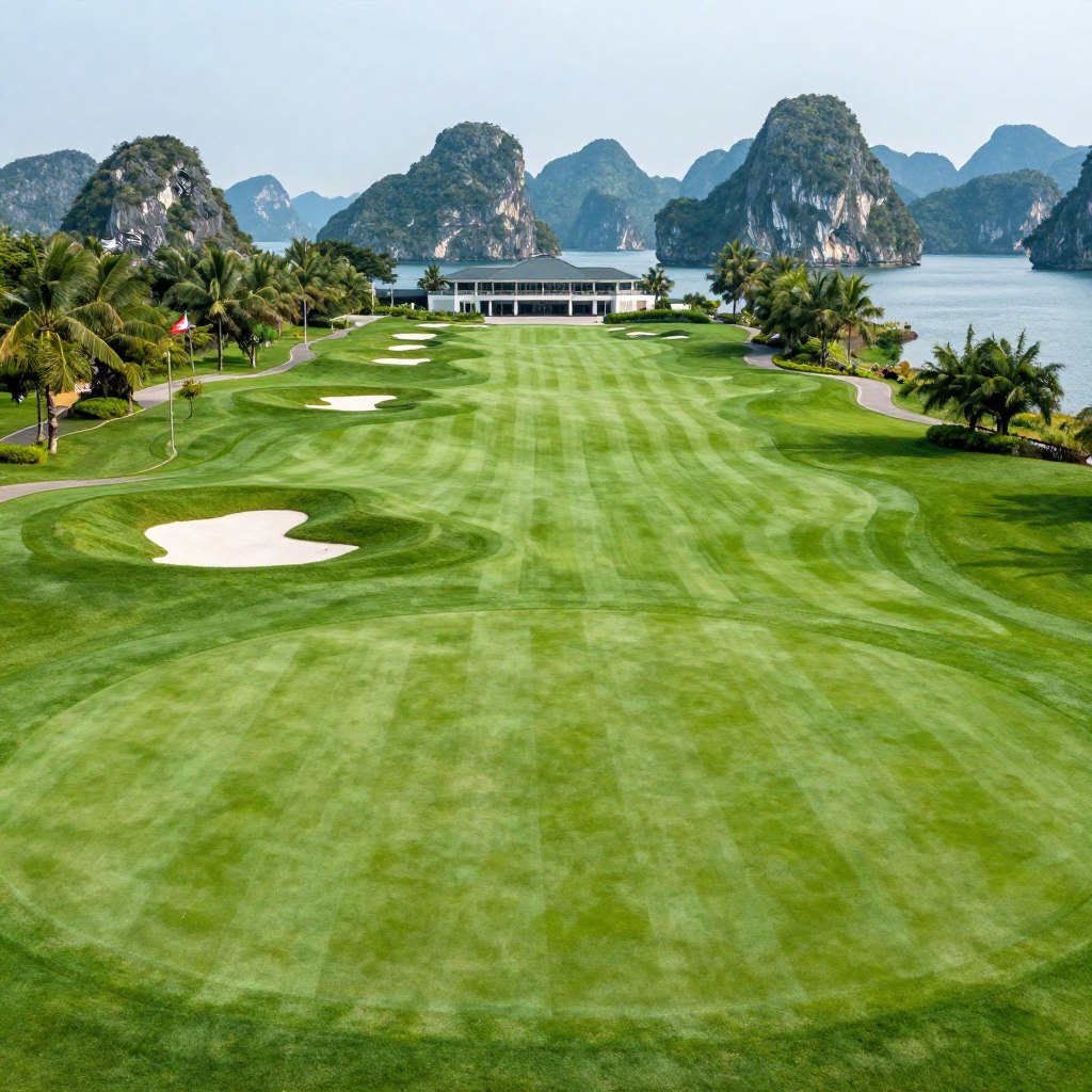 Sân Golf Championship tại Vinhomes Hạ Long Xanh