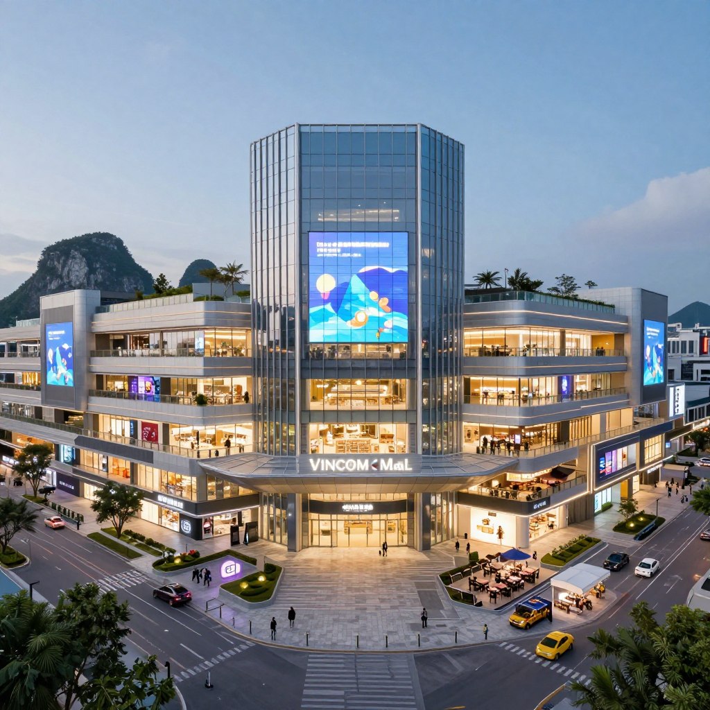 Vincom Mega Mall tại Vinhomes Hạ Long Xanh