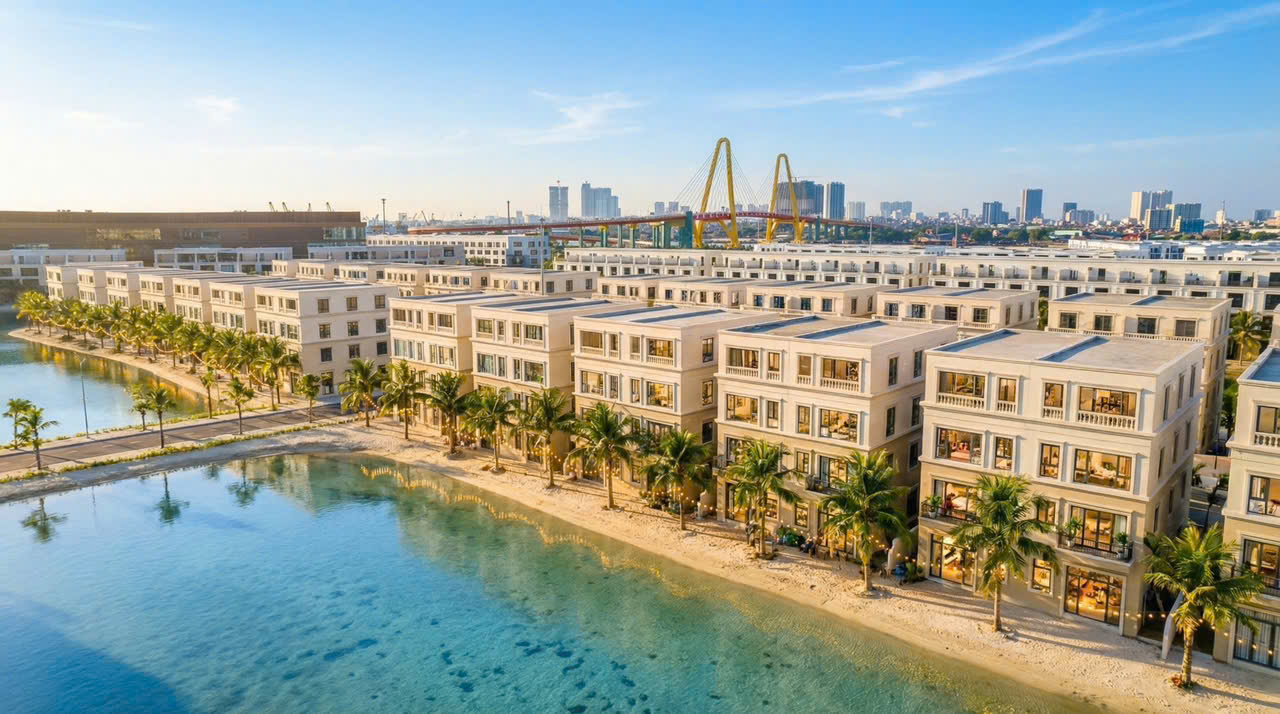 biệt thự song lập Đảo Vua Vinhomes Vũ Yên