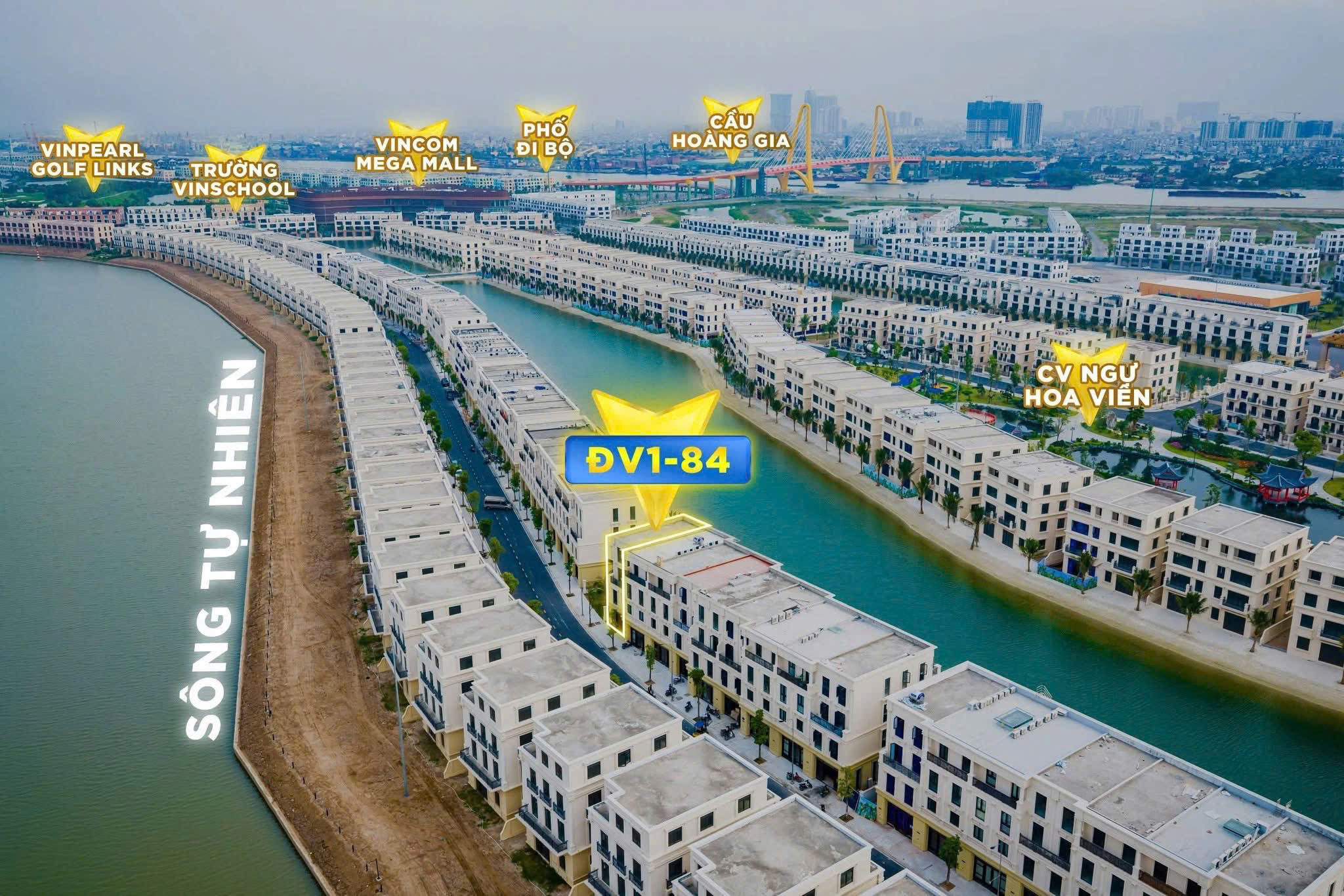 Biển sau nhà vinhomes vũ yên
