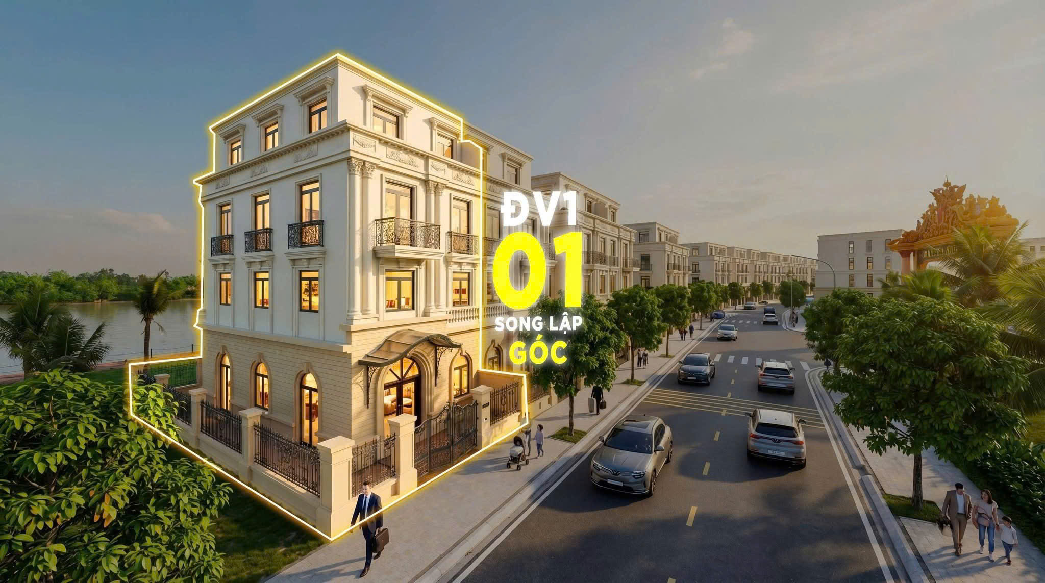 Biệt thự song lập Vinhomes Vũ Yên