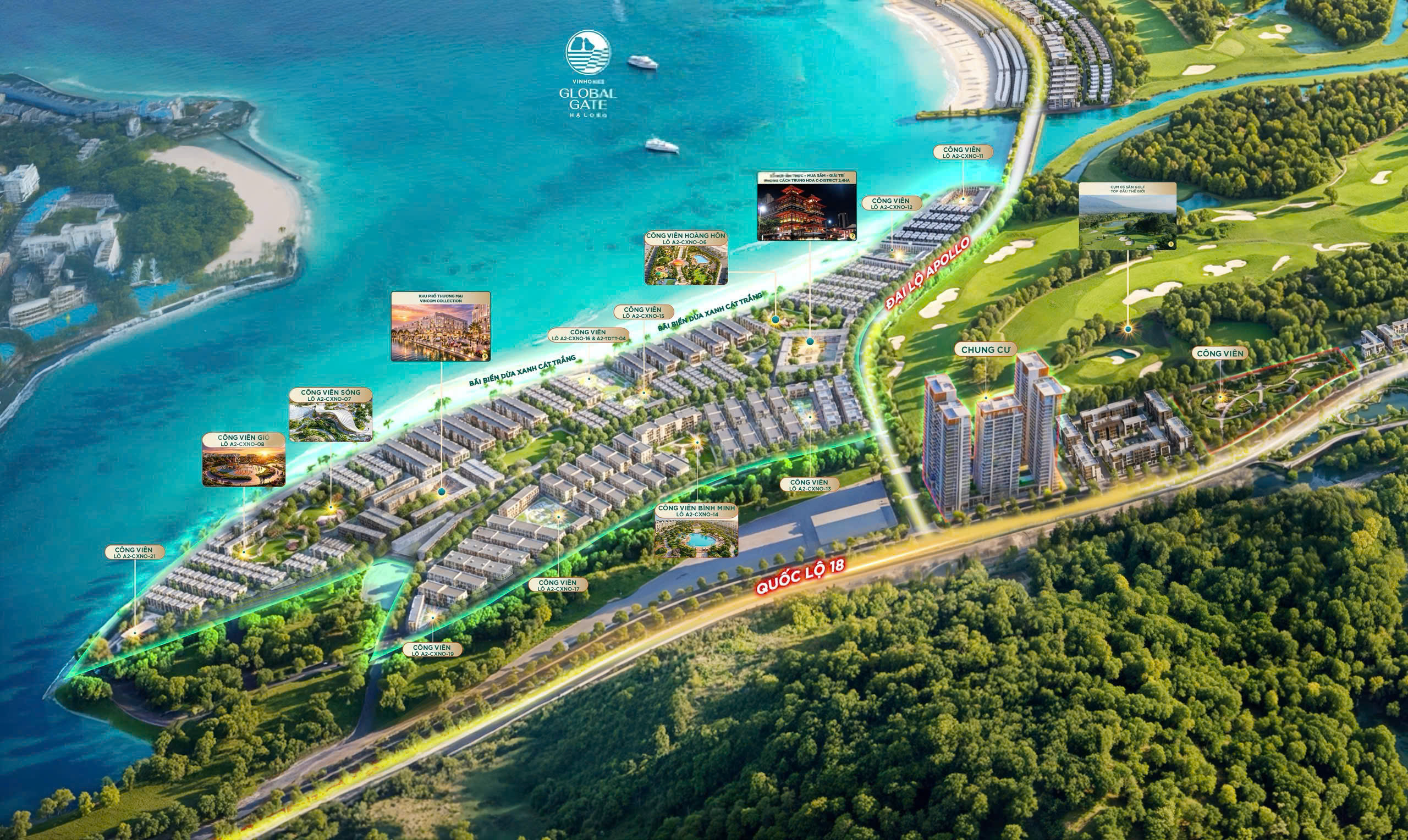 tiểu khu Vịnh Bình Minh Vinhomes Hạ Long