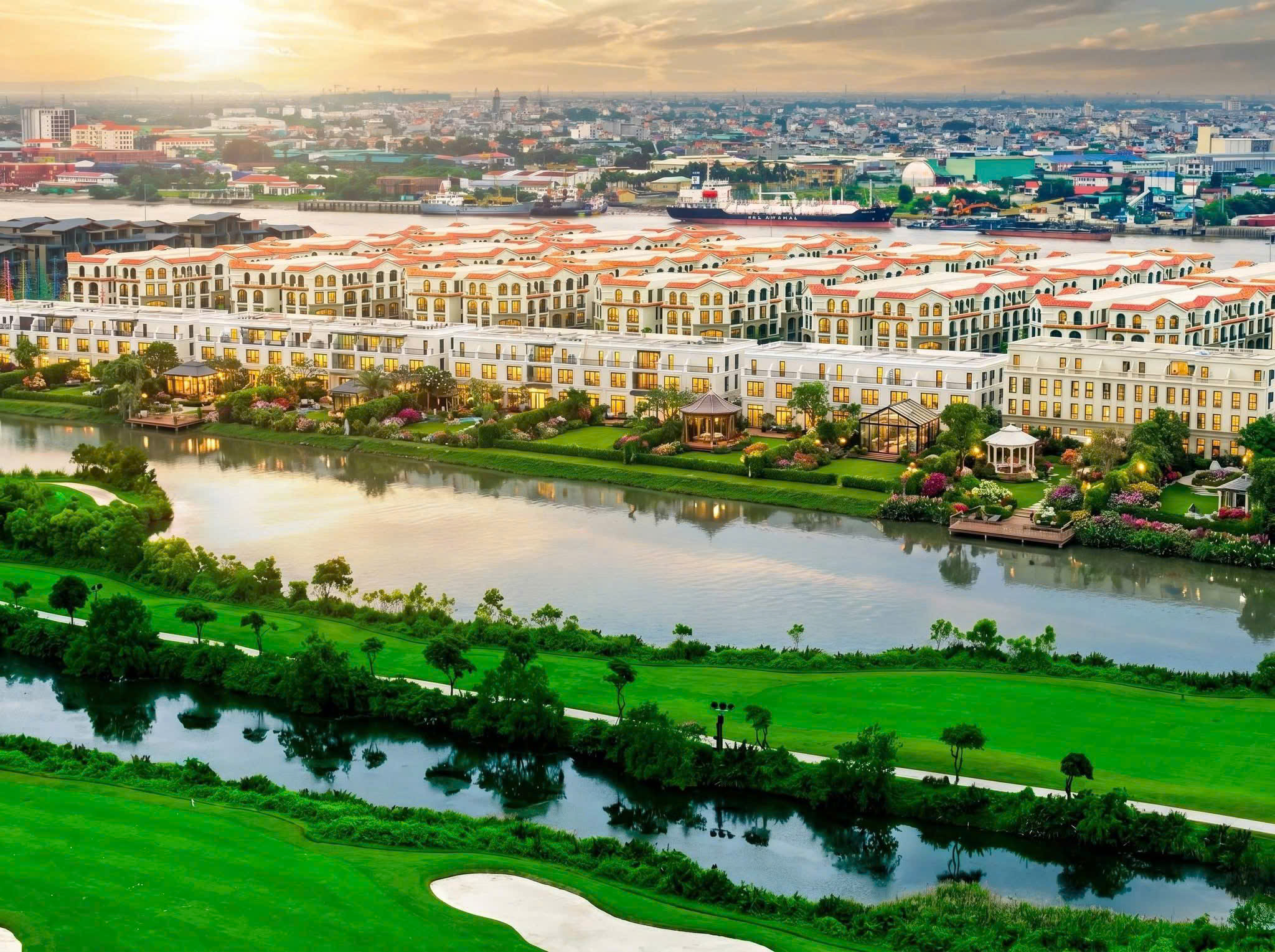 sân golf vũ yên