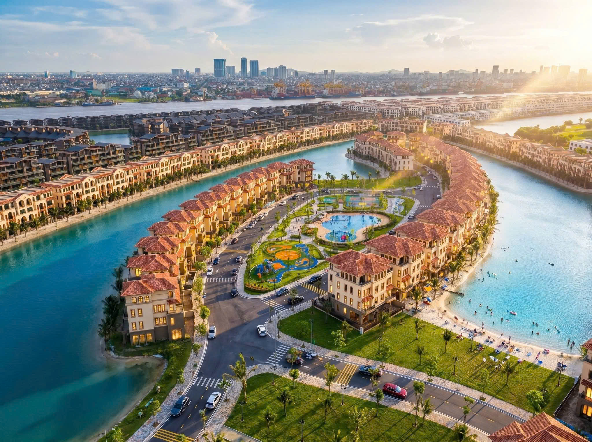 phân khu thiên đường vinhomes vũ yên