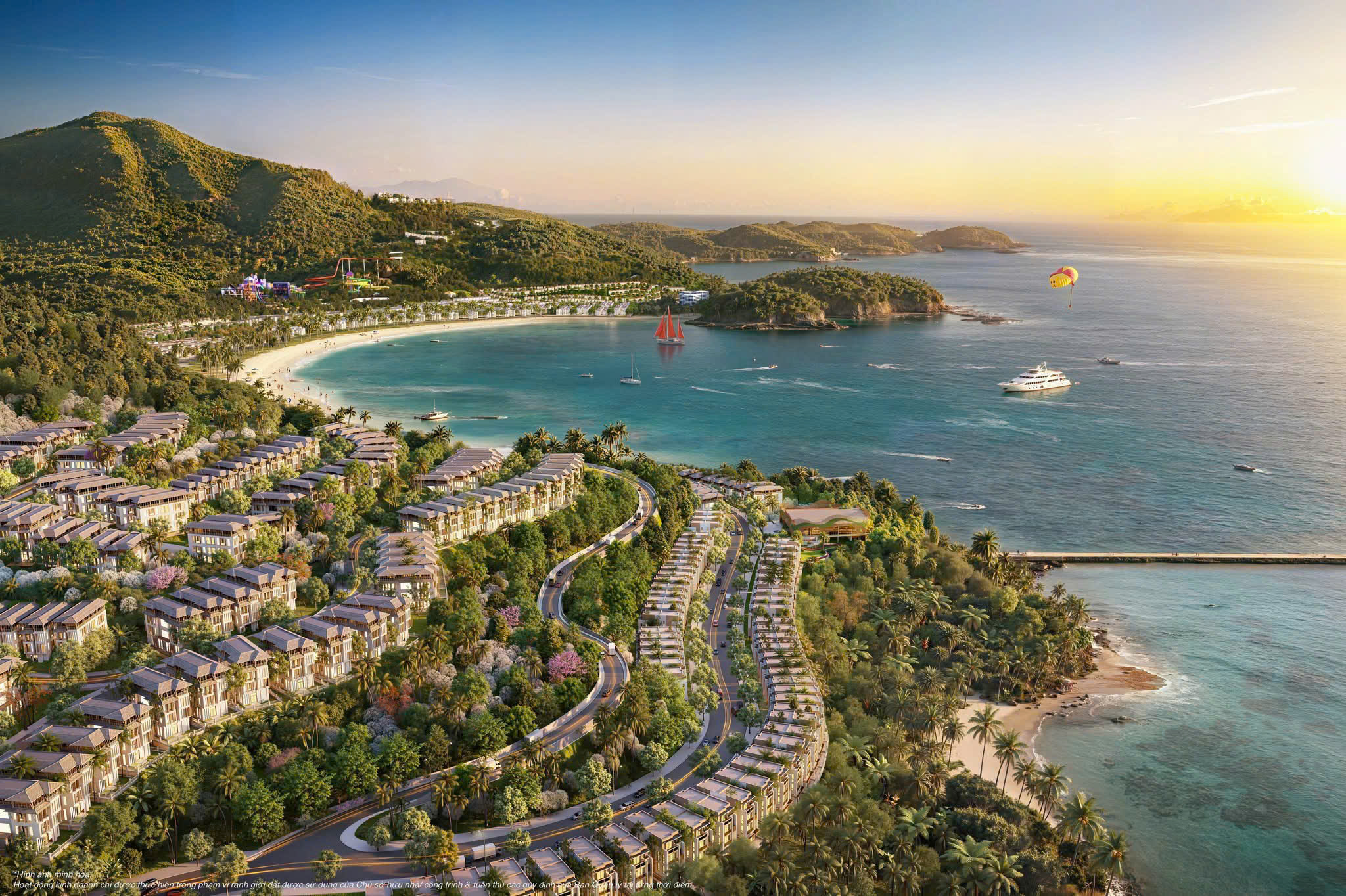 núi vinhomes hạ vân bay